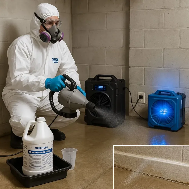 Sanitization and Odor Removal process in Graham, TX