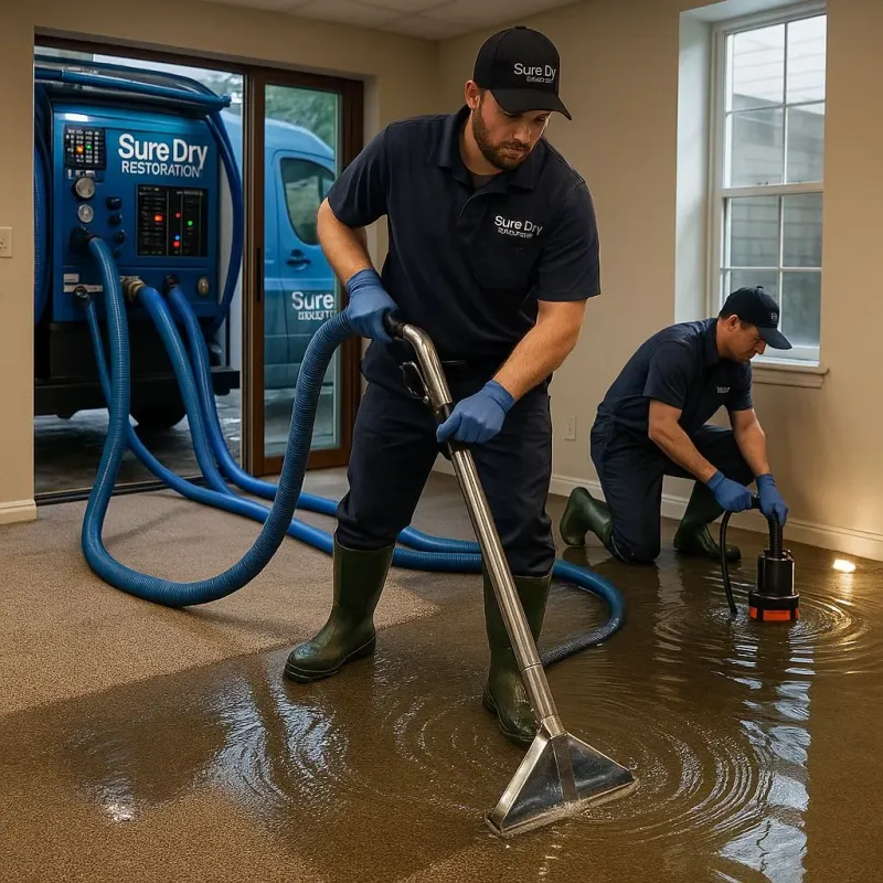 Water Extraction and Removal process in Graham, TX